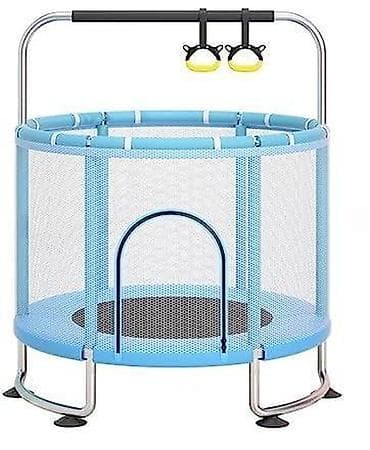 Kids' Sports Toys: Dečiji mini trambolin sa zaštitnom mrežom i ručkom - Okrugli at lalafo.rs — 1 Kids' Sports Toys: Dečiji mini trambolin sa zaštitnom mrežom i ručkom - Okrugli — 1