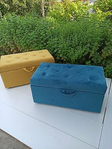 Taburei -Klasik, sa tapaciranim poklopcem koji se otvara i pruža na lalafo.rs — 1 Taburei -Klasik, sa tapaciranim poklopcem koji se otvara i pruža — 1