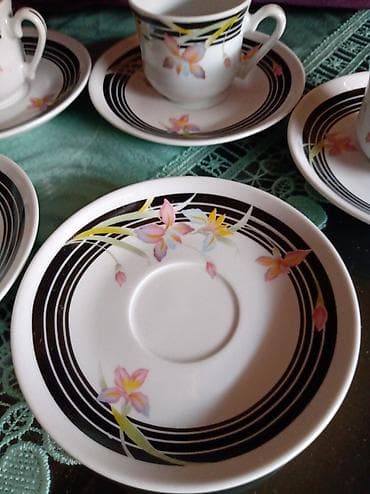 Home & Garden: Seoljice nove za kafu stari Fena porcelan. Komada 6 Tacne. 12cm at lalafo.rs — 5 Home & Garden: Seoljice nove za kafu stari Fena porcelan. Komada 6 Tacne. 12cm — 5