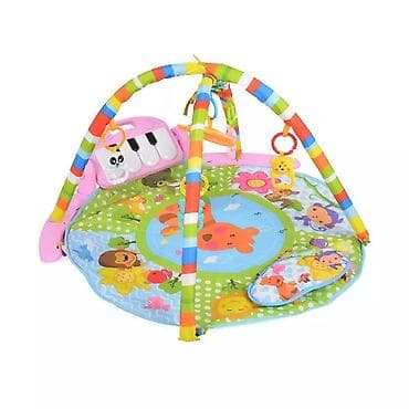 Interaktivna muzička podloga za bebe sa lukovima i igračkama - na lalafo.rs Interaktivna muzička podloga za bebe sa lukovima i igračkama -