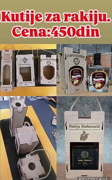 Drvene kutije za rakiju – dekorativne i praktične ambalaže za flaše na lalafo.rs — 1 Drvene kutije za rakiju – dekorativne i praktične ambalaže za flaše — 1