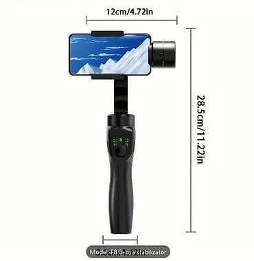 QAML F8 gimbal stabilizator za telefon – 3-osa stabilizacija - na lalafo.rs — 3 QAML F8 gimbal stabilizator za telefon – 3-osa stabilizacija - — 3