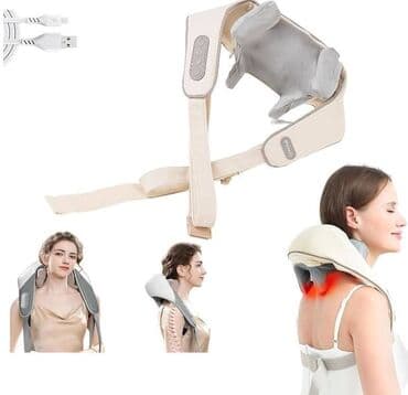 Thermal Massagers: Električni masažer za vrat i ramena sa grejanjem - Ergonomski dizajn at lalafo.rs — 1 Thermal Massagers: Električni masažer za vrat i ramena sa grejanjem - Ergonomski dizajn — 1