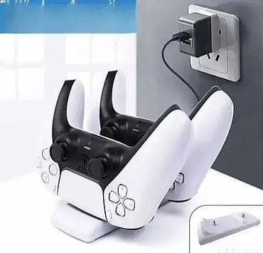 Držač i punjač za džoystike za Sony PS5 - AKCIJA 🎮⚡ Punjač i držač za na lalafo.rs — 3 Držač i punjač za džoystike za Sony PS5 - AKCIJA 🎮⚡ Punjač i držač za — 3