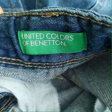 Farmerke benetton, vel. 160/11-12 g, bruce - straight marka: benetton na lalafo.rs — 7 Farmerke benetton, vel. 160/11-12 g, bruce - straight marka: benetton — 7