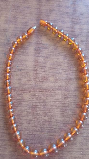 Necklaces: Pravi baltički prozirni ćilibar, najveće perle 2 mm prečnik, proziran at lalafo.rs — 3 Necklaces: Pravi baltički prozirni ćilibar, najveće perle 2 mm prečnik, proziran — 3
