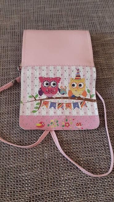 Dečja mini torbica preko ramena – pastelno roze, sa preslatkim motivom na lalafo.rs — 4 Dečja mini torbica preko ramena – pastelno roze, sa preslatkim motivom — 4