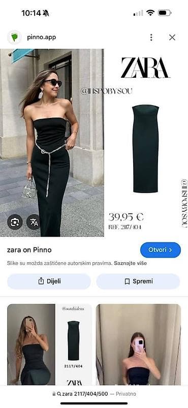 kom sa etiketom: Haljina londonskog brenda Wal G, nova sa etiketom, veličine S/M. Uz at lalafo.rs — 6 kom sa etiketom: Haljina londonskog brenda Wal G, nova sa etiketom, veličine S/M. Uz — 6