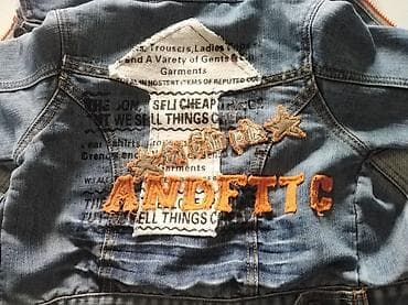 Teksas jakna za decu unisex Veličina 4-5 god 110 cm Bez oštećenja na lalafo.rs — 9 Teksas jakna za decu unisex Veličina 4-5 god 110 cm Bez oštećenja — 9