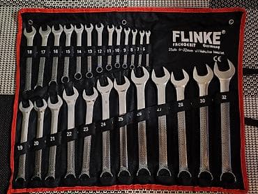 Set viljuškasto-okastih ključeva FLINKE 25kom 6-32mm Ključevi 6 na lalafo.rs Set viljuškasto-okastih ključeva FLINKE 25kom 6-32mm Ključevi 6