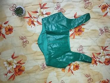 Zeleni ženski korset/top bez rukava - Materijal: sjajna eko koža na lalafo.rs — 3 Zeleni ženski korset/top bez rukava - Materijal: sjajna eko koža — 3