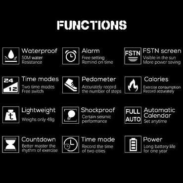 NORTH EDGE MARS - 44mm - Žuta OPIS: Funkcije: Kalendar Alarm na lalafo.rs — 10 NORTH EDGE MARS - 44mm - Žuta OPIS: Funkcije: Kalendar Alarm — 10