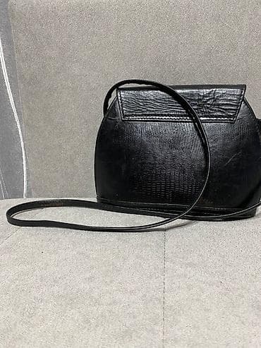 eko koza sa: Elegantna crna ženska torbica preko ramena - Materijal: imitacija at lalafo.rs — 3 eko koza sa: Elegantna crna ženska torbica preko ramena - Materijal: imitacija — 3