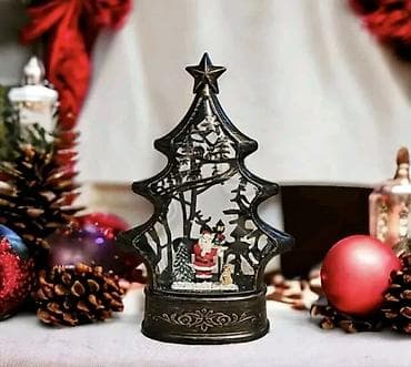 Lampa jelka sa Deda mrazom -Moze da radi: * USB kabl * na baterije na lalafo.rs — 1 Lampa jelka sa Deda mrazom -Moze da radi: * USB kabl * na baterije — 1