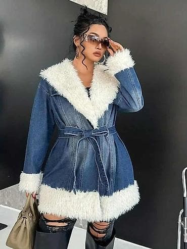 🌟Teksas jakna sa krznom 🧥 Topla, udobna . ✅Savršena za hladne dane i na lalafo.rs — 2 🌟Teksas jakna sa krznom 🧥 Topla, udobna . ✅Savršena za hladne dane i — 2