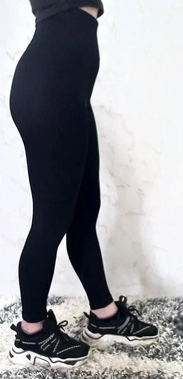 Leggings, Bike shorts: Crne ženske helanke sa visokim strukom - Model: bešavne sportske at lalafo.rs — 10 Leggings, Bike shorts: Crne ženske helanke sa visokim strukom - Model: bešavne sportske — 10