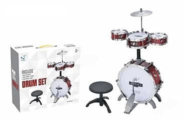 Kreativne i edukativne igračke: Dečiji set bubnjeva – Jazz Drum serija Kompletan mini bubanj set za na lalafo.rs — 2 Kreativne i edukativne igračke: Dečiji set bubnjeva – Jazz Drum serija Kompletan mini bubanj set za — 2