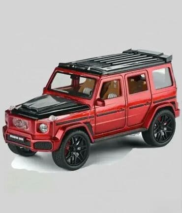 Autići: Mercedes g900 brabus crveni metalni da svetlecim farovima. mercedes na lalafo.rs — 1 Autići: Mercedes g900 brabus crveni metalni da svetlecim farovima. mercedes — 1