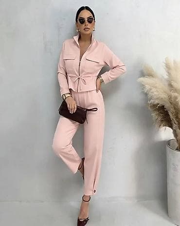 pantalone gina benotti: Ženski komplet – jakna i pantalone - Krojen komplet od lagane na lalafo.rs — 6 pantalone gina benotti: Ženski komplet – jakna i pantalone - Krojen komplet od lagane — 6