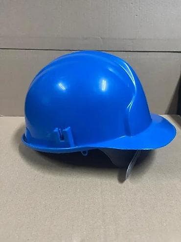 Zaštitna kaciga za rad na gradilištu – plava - Materijal školjke na lalafo.rs Zaštitna kaciga za rad na gradilištu – plava - Materijal školjke