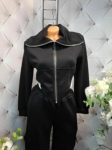 Dvoslojni ženski komplet – jakna i pantalone - Model na lalafo.rs — 3 Dvoslojni ženski komplet – jakna i pantalone - Model — 3