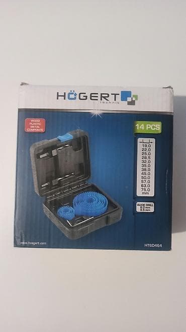 Set krunastih testera za rupe 14 kom HOGERT HT6D464, upakovan u čvrstu na lalafo.rs — 3 Set krunastih testera za rupe 14 kom HOGERT HT6D464, upakovan u čvrstu — 3