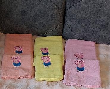 Dečiji set peškira sa izvezenim likovima crtanih junaka. - na lalafo.rs — 5 Dečiji set peškira sa izvezenim likovima crtanih junaka. - — 5