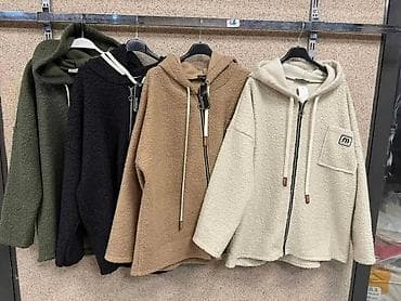 kozna jakna sa: Ženska topla jakna/dukserica od mekog „teddy” flisa sa kapuljačom. - na lalafo.rs — 2 kozna jakna sa: Ženska topla jakna/dukserica od mekog „teddy” flisa sa kapuljačom. - — 2