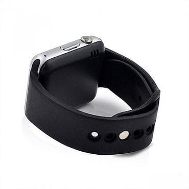 Mobile Phones & Accessories: Pametni sat sa crnim silikonskim kaišem i pravougaonim ekranom u boji at lalafo.rs — 2 Mobile Phones & Accessories: Pametni sat sa crnim silikonskim kaišem i pravougaonim ekranom u boji — 2