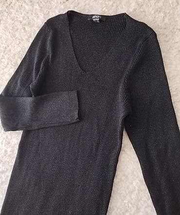 ESMARA haljina uz telo streč sa svetlucavim nitima. Crne boje na lalafo.rs — 3 ESMARA haljina uz telo streč sa svetlucavim nitima. Crne boje — 3