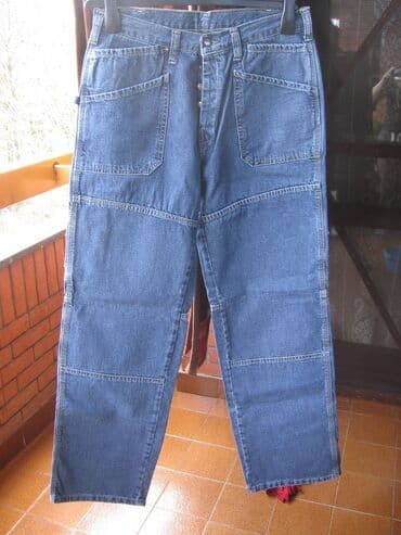 Muske farmerke Nesal plave boje, obim struka 80cm, duzina spolja 107 na lalafo.rs Muske farmerke Nesal plave boje, obim struka 80cm, duzina spolja 107