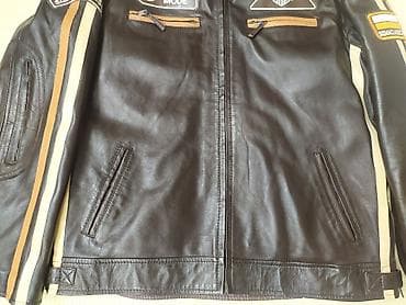 LLD Kožna Tamno Braon Bajkerska Jakna - IT 3XL ⭕ Stanje: Nekorišćena na lalafo.rs — 5 LLD Kožna Tamno Braon Bajkerska Jakna - IT 3XL ⭕ Stanje: Nekorišćena — 5