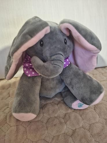 Pevajući plišani slon Flappy – interaktivna igračka - Funkcije: dva na lalafo.rs Pevajući plišani slon Flappy – interaktivna igračka - Funkcije: dva