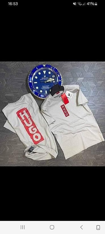 Men's T-shirt Hugo Boss, bоја - Crna na lalafo.rs — 10 Men's T-shirt Hugo Boss, bоја - Crna — 10