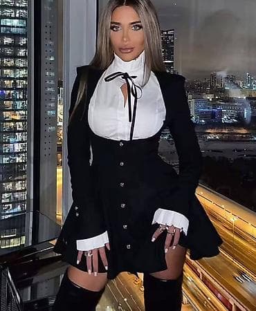 🔥Ženska haljina-košulja sa dugim rukavima i kontrastnim panelom
✅2600 na lalafo.rs — 2 🔥Ženska haljina-košulja sa dugim rukavima i kontrastnim panelom
✅2600 — 2