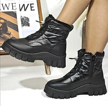 Ženske zimske čizme sa debelim đonom od 36-41 - Model: kratke zimske na lalafo.rs — 2 Ženske zimske čizme sa debelim đonom od 36-41 - Model: kratke zimske — 2