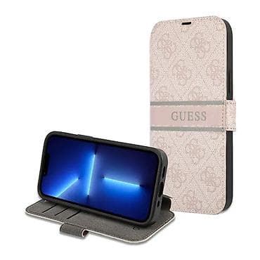 Maska Guess Stripe Bk Pu za iPhone 13 Pro 6.1 roze (GUBKP13L4GDPI). Uz na lalafo.rs — 2 Maska Guess Stripe Bk Pu za iPhone 13 Pro 6.1 roze (GUBKP13L4GDPI). Uz — 2