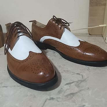 Muške dvobojne oksford/brogue cipele – WOUFO - Model: klasične na lalafo.rs — 3 Muške dvobojne oksford/brogue cipele – WOUFO - Model: klasične — 3