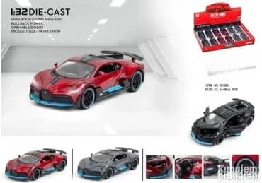 Igračke: Metalni auto Buggatti - Muzički 🚗 Novo, u original pakovanju na lalafo.rs Igračke: Metalni auto Buggatti - Muzički 🚗 Novo, u original pakovanju