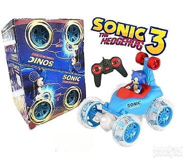 Sonic Stunt Auto na Daljinski - Sonic the Hedgehog 🏎️✨ Ovaj Sonic at lalafo.rs — 3 Sonic Stunt Auto na Daljinski - Sonic the Hedgehog 🏎️✨ Ovaj Sonic — 3