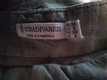 Zenske letnje pantalone Stradivarius svetlo zelene br.32, pamuk 100 na lalafo.rs — 3 Zenske letnje pantalone Stradivarius svetlo zelene br.32, pamuk 100 — 3