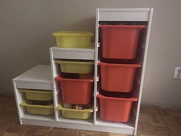 Modularna polica sa plastičnim kutijama za odlaganje iz Ikee - Sistem na lalafo.rs Modularna polica sa plastičnim kutijama za odlaganje iz Ikee - Sistem