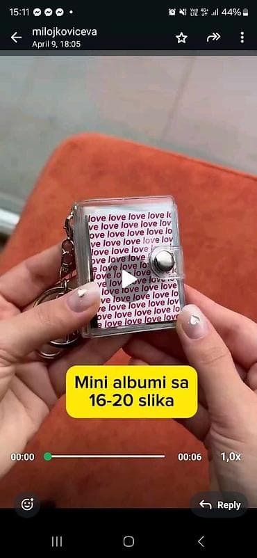 Mini album
Slike po zelji kupca
1800 din. Ik na lalafo.rs — 3 Mini album
Slike po zelji kupca
1800 din. Ik — 3
