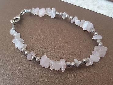 Narukvica rozenkvarc - ručni rad Rozenkvarc budi u nama životnu na lalafo.rs — 3 Narukvica rozenkvarc - ručni rad Rozenkvarc budi u nama životnu — 3