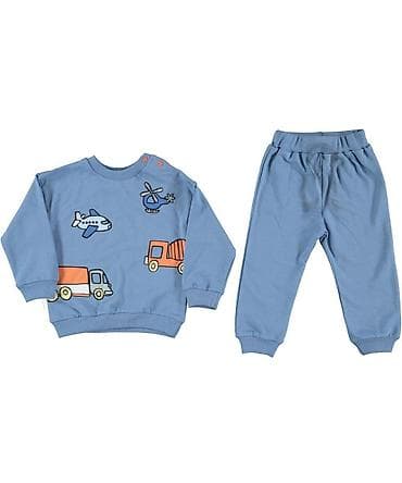 Children's Items: Dečiji komplet trenerke – bluza i donji deo - Boja: svetloplava - at lalafo.rs — 1 Children's Items: Dečiji komplet trenerke – bluza i donji deo - Boja: svetloplava - — 1