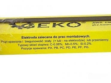 Welding Machines: Elektrode za zavarivanje 2,5 mm, 2,5 kg GEKO (Poljska) Fiksno 🔩 at lalafo.rs — 4 Welding Machines: Elektrode za zavarivanje 2,5 mm, 2,5 kg GEKO (Poljska) Fiksno 🔩 — 4