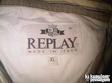 Originalna REPLAY teksas kosulja XL Siva boja 100% cotton ( na lalafo.rs — 5 Originalna REPLAY teksas kosulja XL Siva boja 100% cotton ( — 5