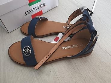 Prelepe, kvalitetne ravne sandale u teget boji NOVO Broj 38 Duzina na lalafo.rs — 5 Prelepe, kvalitetne ravne sandale u teget boji NOVO Broj 38 Duzina — 5