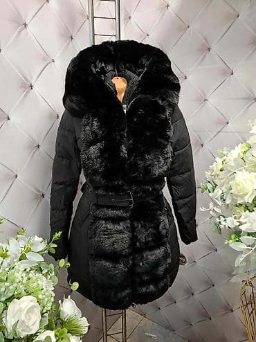 kozna jakna sa: Ženska zimska jakna – crna, punjena, sa kapuljačom i krznom - Topla na lalafo.rs — 9 kozna jakna sa: Ženska zimska jakna – crna, punjena, sa kapuljačom i krznom - Topla — 9