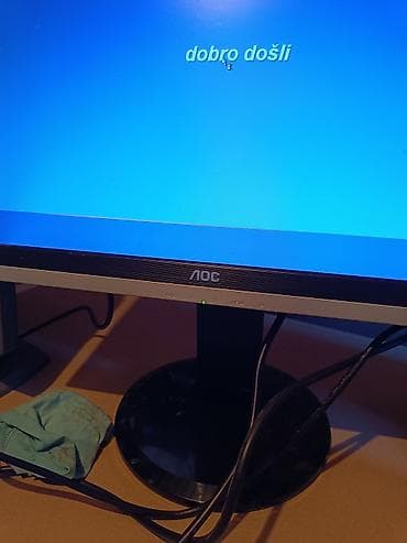 HP Compaq desktop računar sa AOC LCD monitorom - Računarska jedinica na lalafo.rs — 1 HP Compaq desktop računar sa AOC LCD monitorom - Računarska jedinica — 1